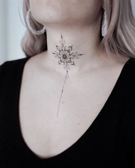 Tatuajes en el cuello para mujer: 30 diseños actuales。